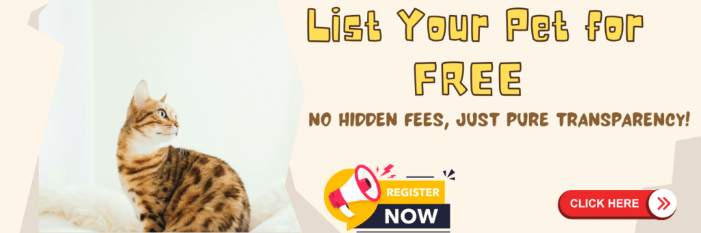 list your pets for free